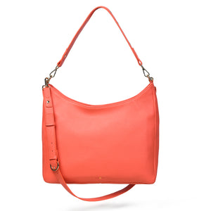 
                  
                    Load image into Gallery viewer, ASAM Hobo Crossbody Bag in Coral Leather
                  
                