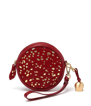 
                  
                    Load image into Gallery viewer, MIMI Mini Wristlet Clutch - Cherry &amp;#39;Pony&amp;#39;
                  
                