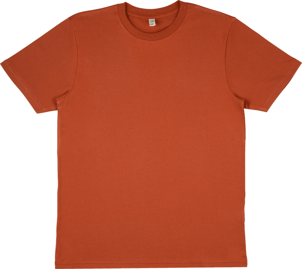 Organic Cotton Unisex T-Shirt - Rust