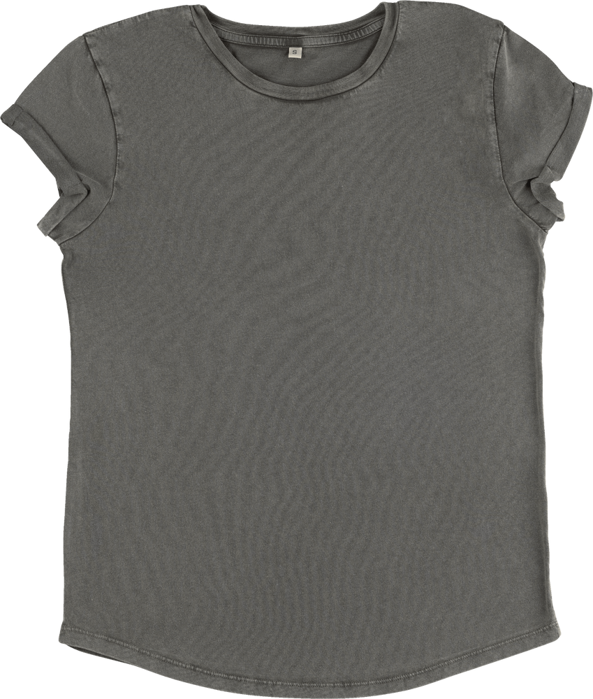 Organic Cotton T-Shirt - Stone Wash Grey