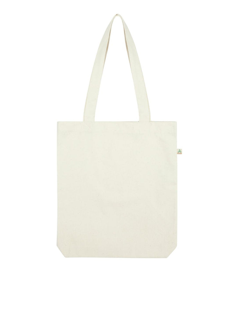 100% Recycled Fabric Tote Bag - Natural