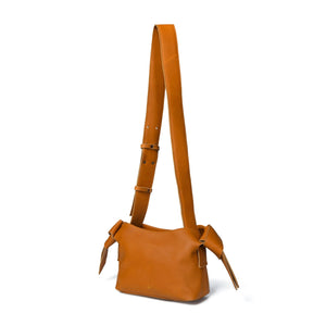 
                  
                    Load image into Gallery viewer, ANISHA Bow Detail Crossbody in Caramel
                  
                