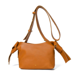 
                  
                    Load image into Gallery viewer, ANISHA Bow Detail Crossbody in Caramel
                  
                