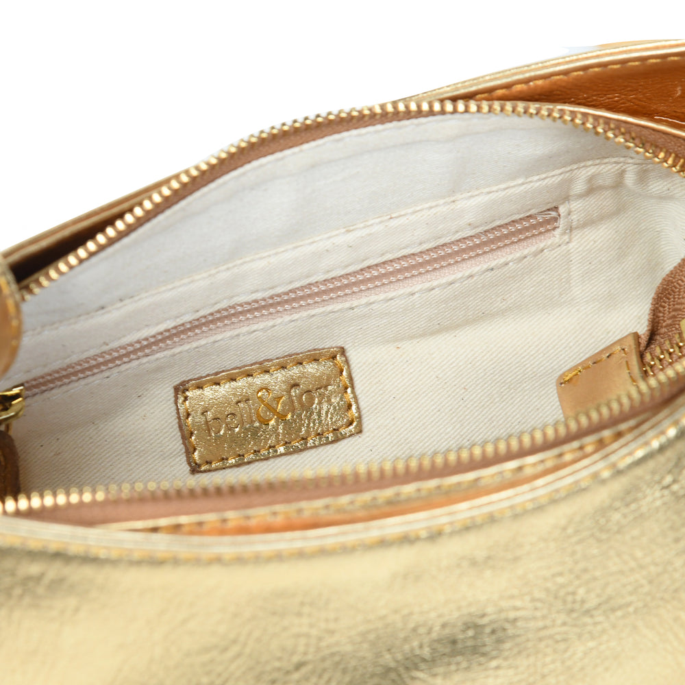 
                  
                    Load image into Gallery viewer, ANISHA Bow Detail Crossbody in Dark Gold
                  
                