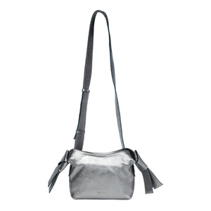 
                  
                    Load image into Gallery viewer, ANISHA Bow Detail Crossbody in Gunmetal
                  
                