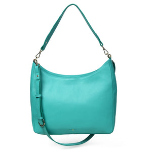 
                  
                    Load image into Gallery viewer, ASAM Hobo Crossbody Bag in Teal Leather
                  
                