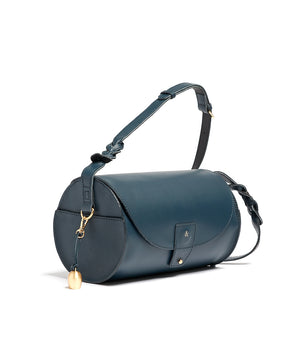 
                  
                    Load image into Gallery viewer, ARIA Barrel Crossbody Bag - Peacock
                  
                