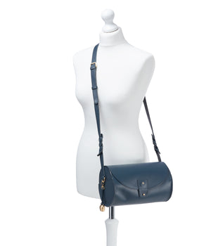 
                  
                    Load image into Gallery viewer, ARIA Barrel Crossbody Bag - Peacock
                  
                