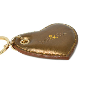 
                  
                    Load image into Gallery viewer, CUPID Heart Keyring - Bronze Metallic
                  
                