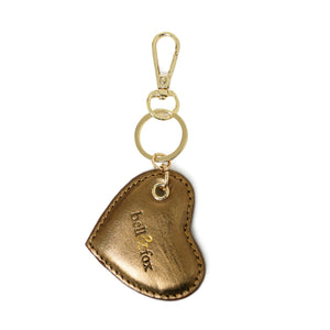 
                  
                    Load image into Gallery viewer, CUPID Heart Keyring - Bronze Metallic
                  
                