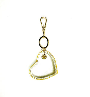 
                  
                    Load image into Gallery viewer, CUPID Heart Keyring - Gold Metallic
                  
                