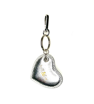 
                  
                    Load image into Gallery viewer, CUPID Heart Keyring - Silver Metallic
                  
                