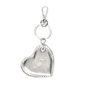 
                  
                    Load image into Gallery viewer, CUPID Heart Keyring - Silver Metallic
                  
                