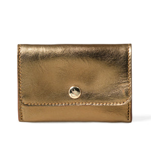 
                  
                    Load image into Gallery viewer, ELLIE  Popper Card Holder Purse - Bronze
                  
                