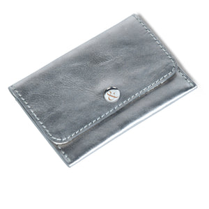 
                  
                    Load image into Gallery viewer, ELLIE  Popper Card Holder Purse - Gunmetal
                  
                