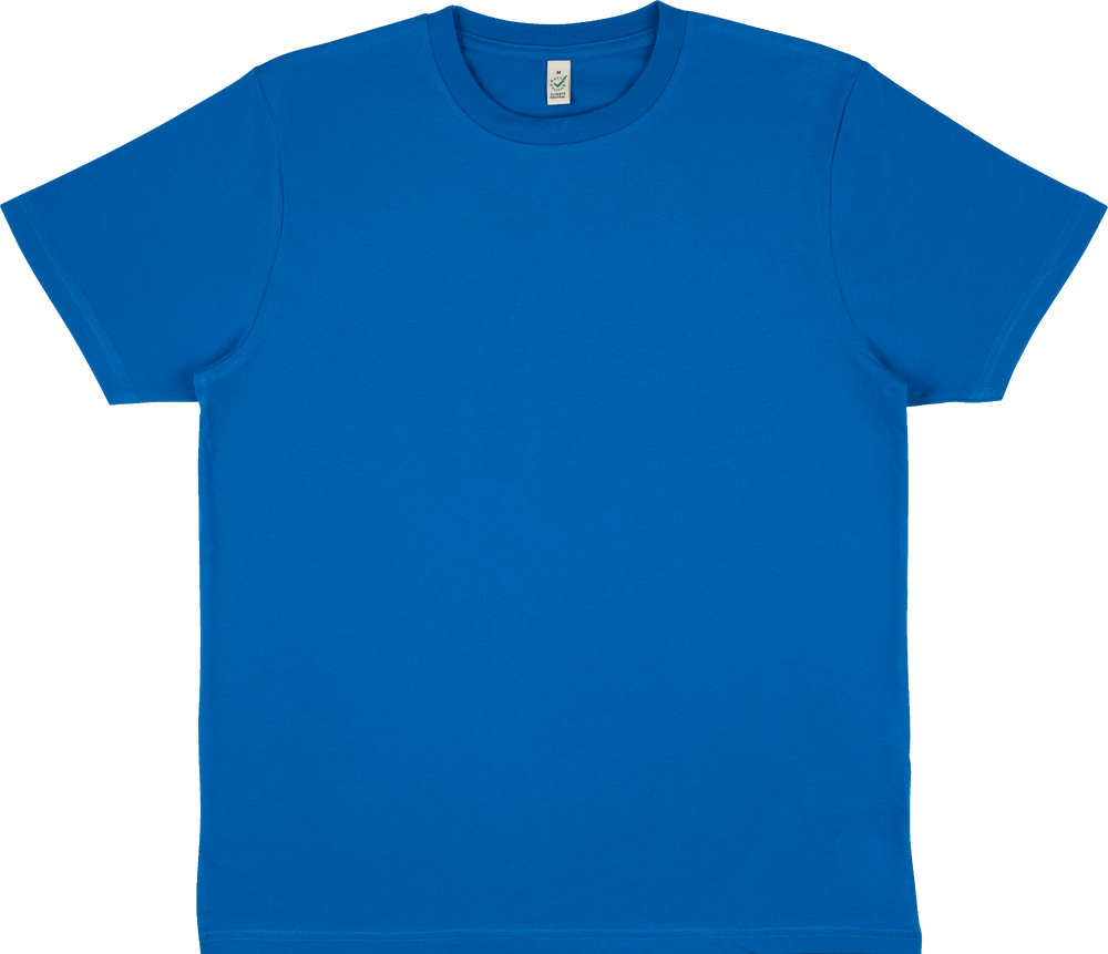 Organic Cotton Unisex T-Shirt - Bright Blue