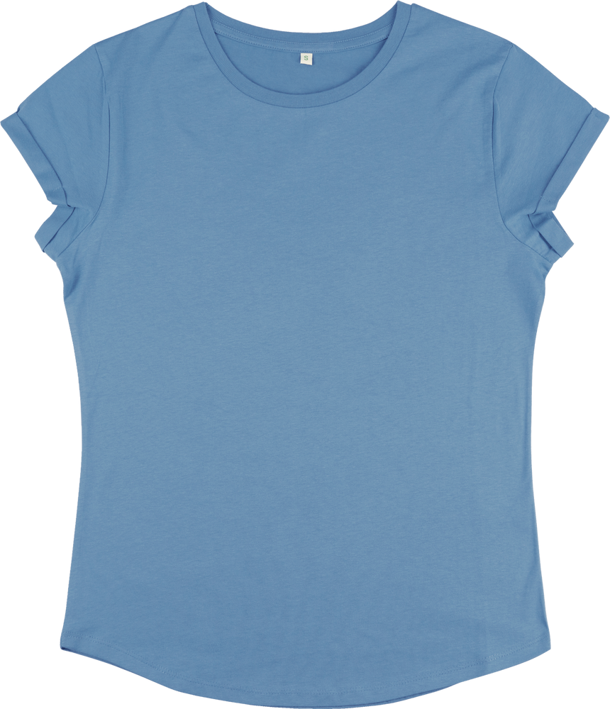 Organic Cotton T-Shirt - Pale Denim