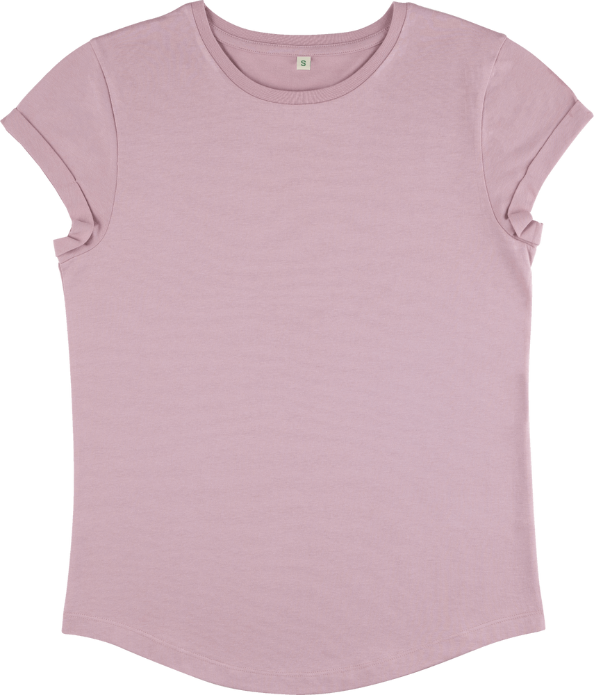 Organic Cotton T-Shirt - Dusky Pink