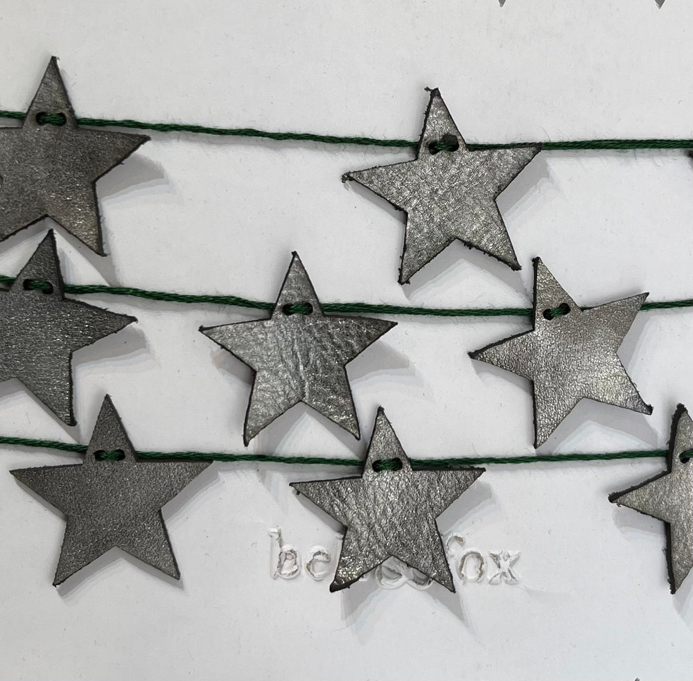 
                  
                    Load image into Gallery viewer, Leather Bunting - Tinsel
                  
                