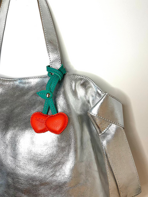 
                  
                    Load image into Gallery viewer, CHERRIES Bag Charm
                  
                