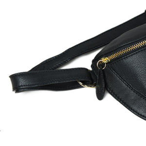 
                  
                    Load image into Gallery viewer, LIBERTY Crossbody Bag in Black Leather
                  
                