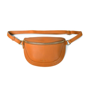 
                  
                    Load image into Gallery viewer, LIBERTY Crossbody Bag in Caramel Leather
                  
                