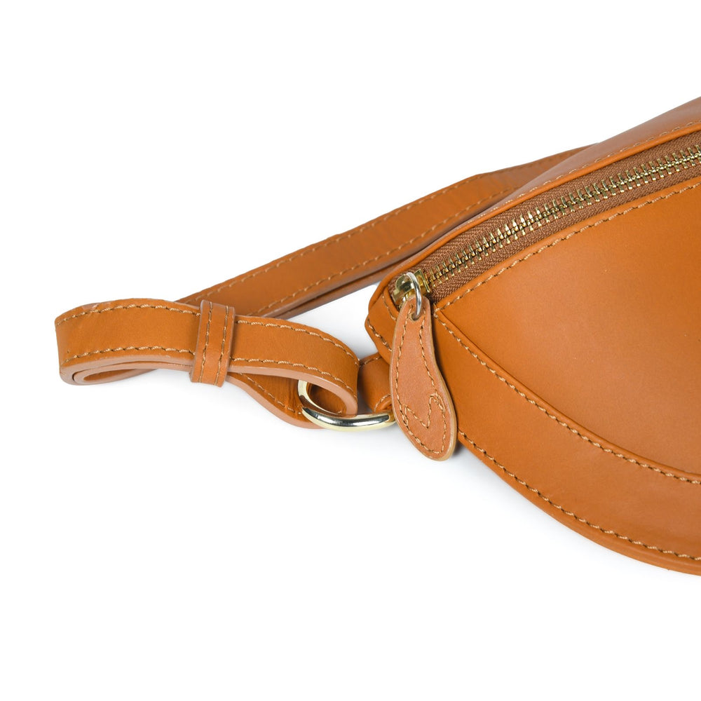 
                  
                    Load image into Gallery viewer, LIBERTY Crossbody Bag in Caramel Leather
                  
                