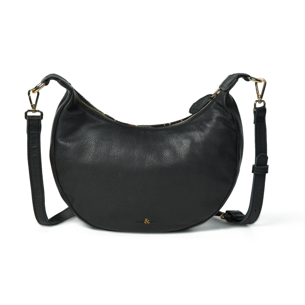 
                  
                    Load image into Gallery viewer, ROBYN Print Crossbody Bag - Black &amp;amp; White Print
                  
                