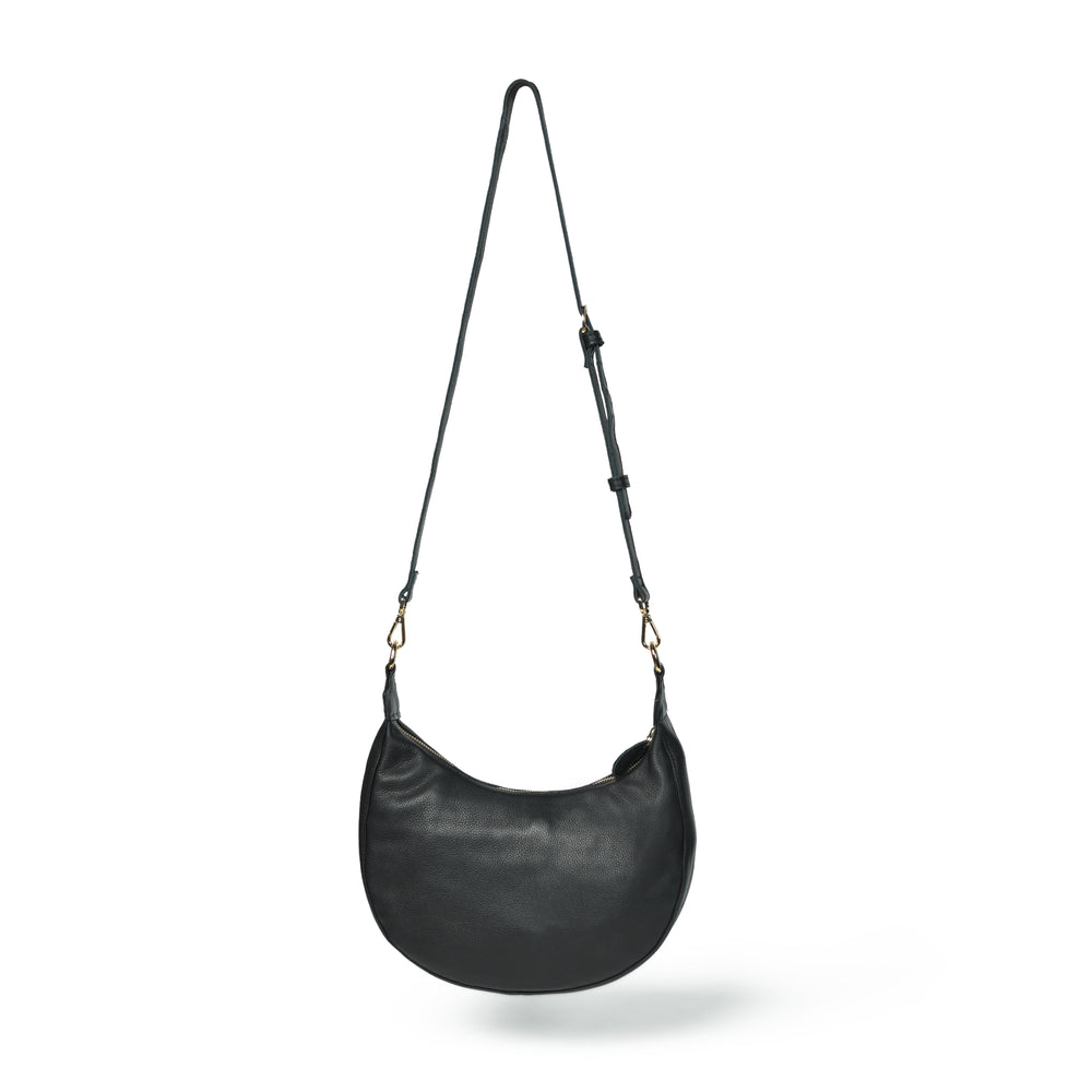 
                  
                    Load image into Gallery viewer, ROBYN Studded Crossbody Bag - Black Leather
                  
                