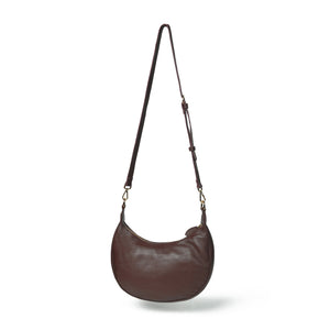 
                  
                    Load image into Gallery viewer, ROBYN Studded Crossbody Bag - Chocolate Brown Leather
                  
                
