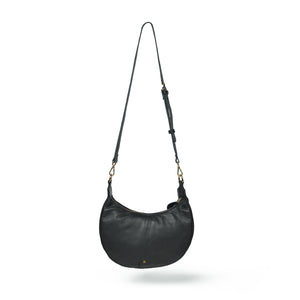 
                  
                    Load image into Gallery viewer, ROBYN Hand Woven Crossbody Bag - Black Leather
                  
                