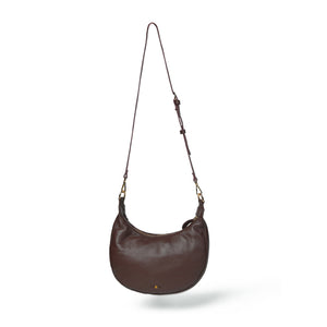 
                  
                    Load image into Gallery viewer, ROBYN Hand Woven Crossbody Bag - Chocolate Brown Leather
                  
                