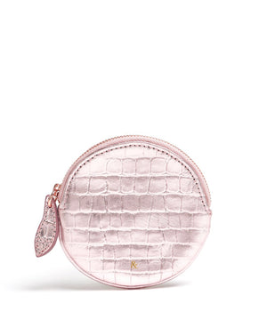 
                  
                    Load image into Gallery viewer, RUPA Coin Purse - Rose Gold Croc
                  
                