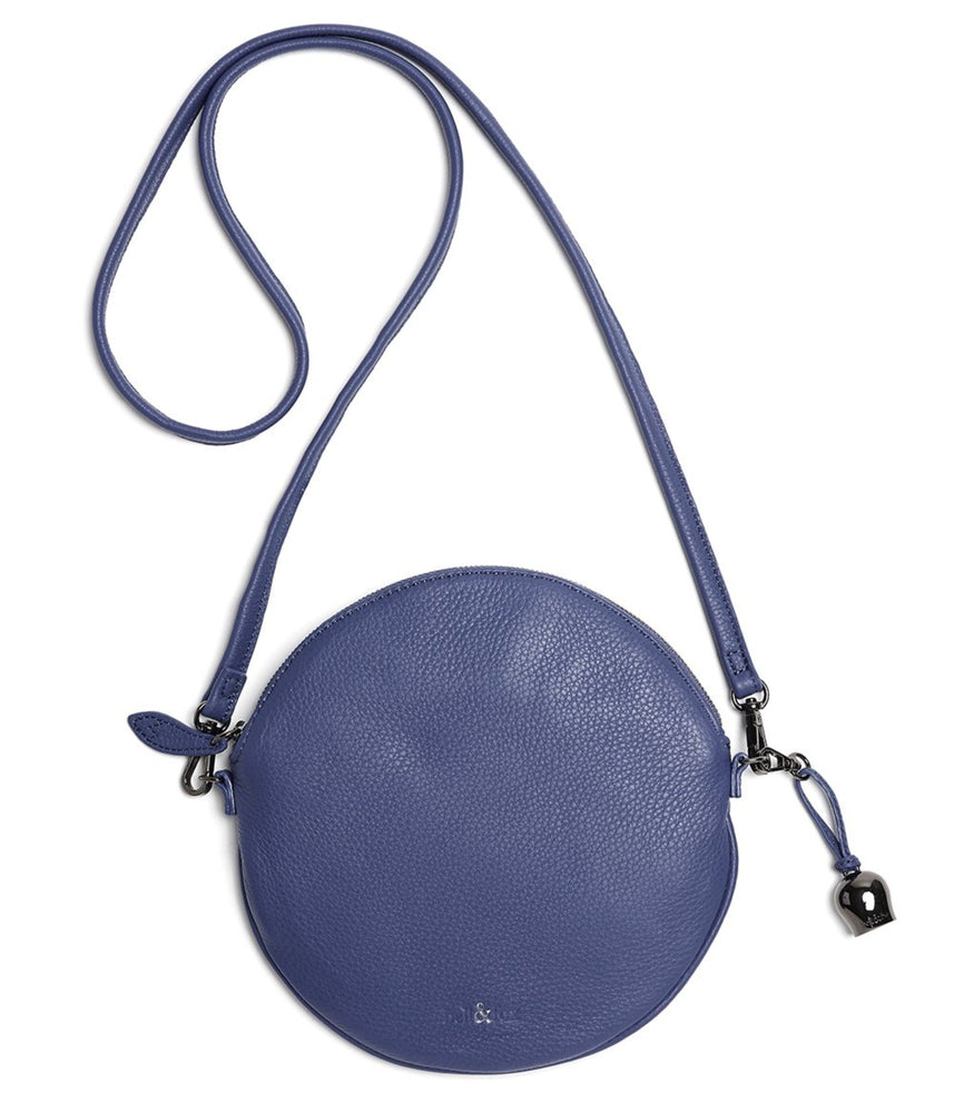 
                  
                    Load image into Gallery viewer, LUNA Cross Body / Wristlet Clutch Bag - Lupine Blue
                  
                