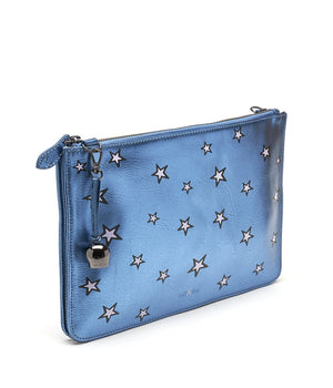 
                  
                    Load image into Gallery viewer, GIA Cross Body Bag / Oversize Clutch - Nightshade Star Print
                  
                