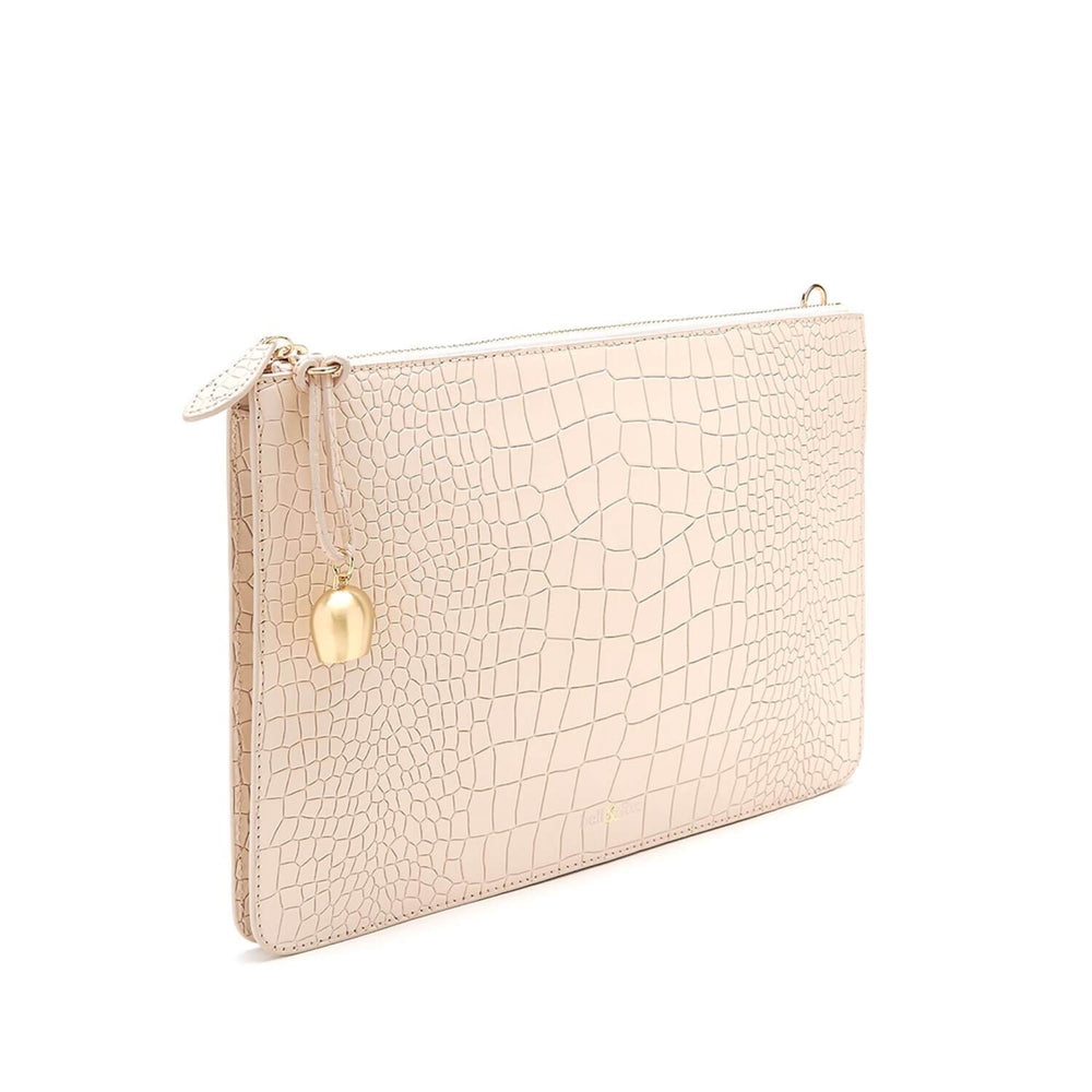 
                  
                    Load image into Gallery viewer, GIA Cross Body Bag / Oversize Clutch - Powder
                  
                